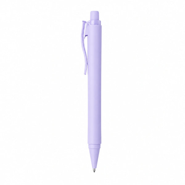 Bolígrafo Retráctil Ergonómico Lila 1.0mm