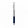 Bolígrafo Retráctil Azul y Blanco con Punta Fina de 0.7mm