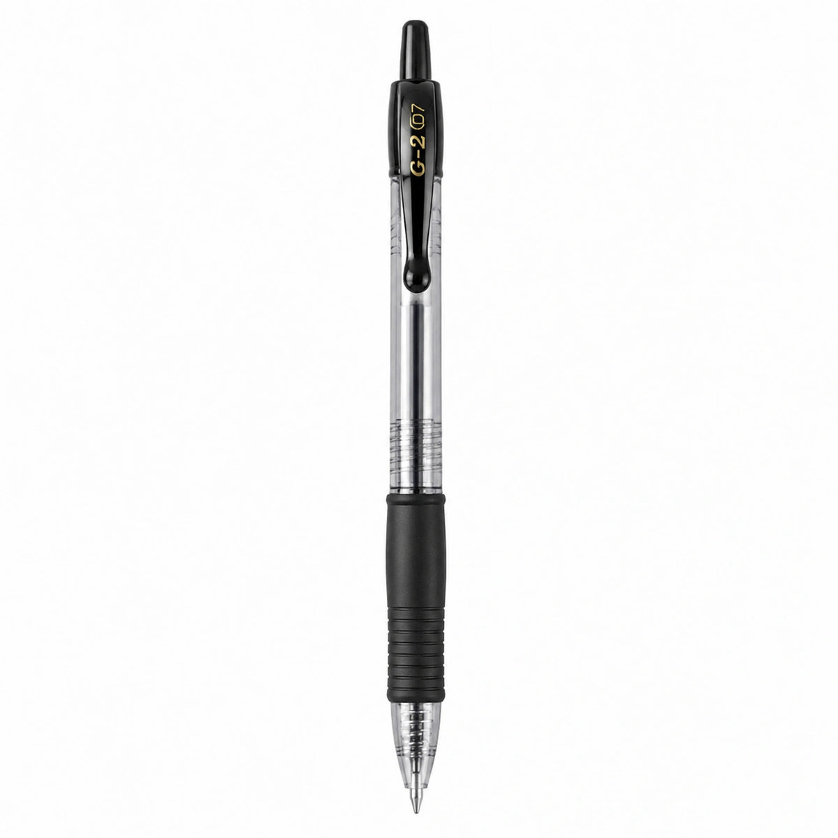 Bolígrafo de Gel Negro Retráctil 0.7mm