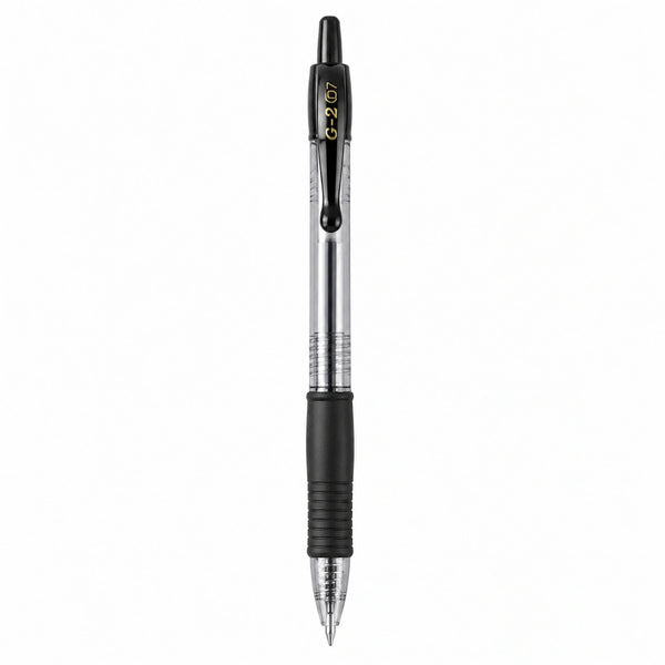 Bolígrafo de Gel Negro Retráctil 0.7mm