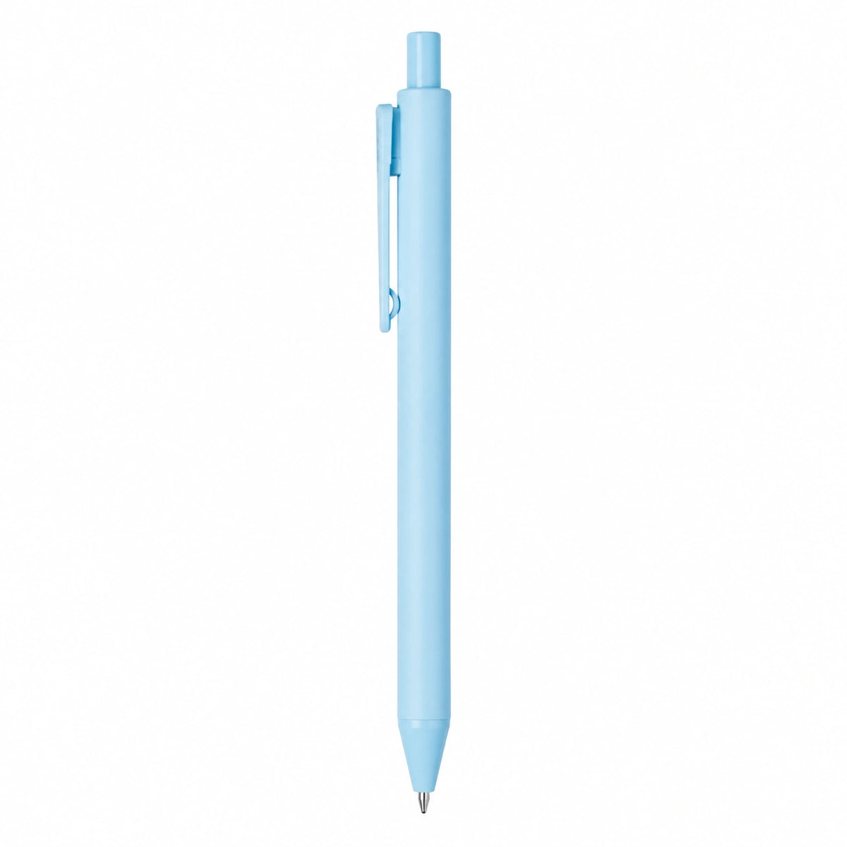 Bolígrafo Retráctil Azul Claro, Escritura Suave