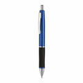 Bolígrafo retráctil azul 0.7 mm con grip antideslizante