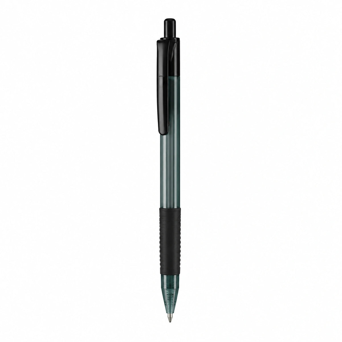 Bolígrafo Retráctil Negro con Punta Fina de 0.7mm
