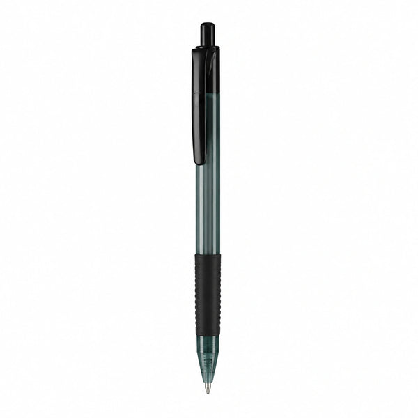 Bolígrafo Retráctil Negro con Punta Fina de 0.7mm
