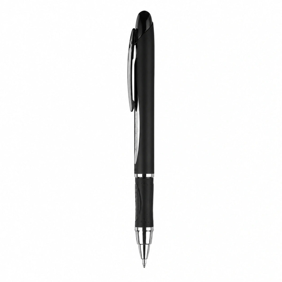 Bolígrafo de tinta gel negro recargable 0.7mm