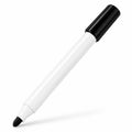 Rotulador de Pizarra Blanca Negro Punta Redonda 2mm