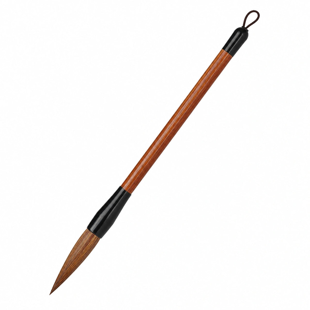 Pincel de Caligrafía Chino con Cerdas Suaves Madera/Negro