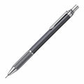 Portaminas Automático 0.5mm Negro y Plata