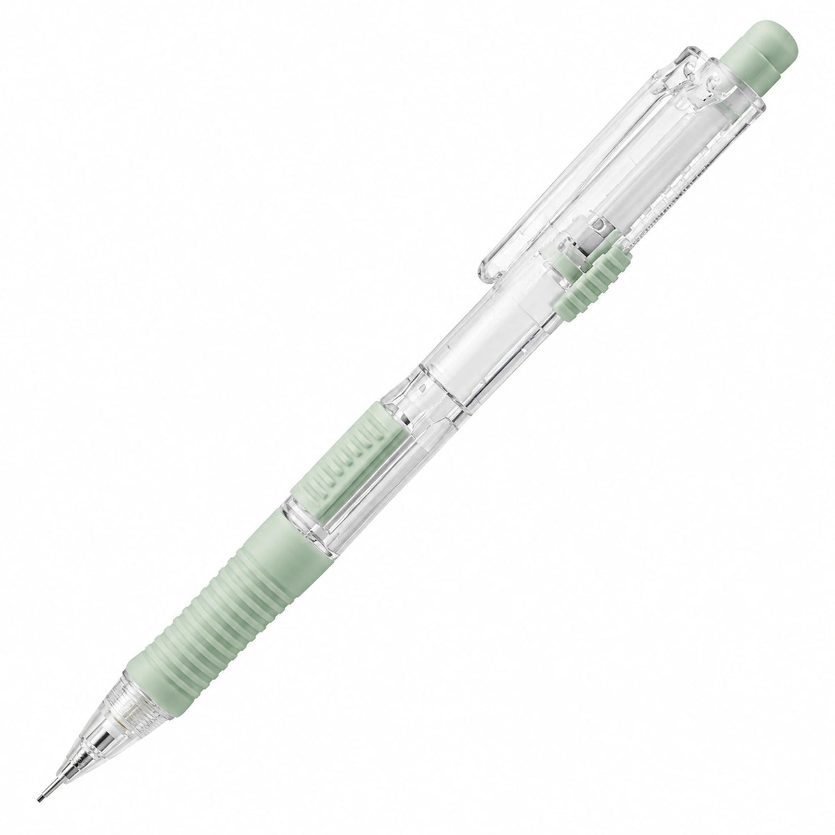 Portaminas Verde Claro Transparente 0.5mm