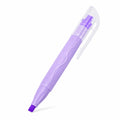Resaltador Morado con Punta Biselada